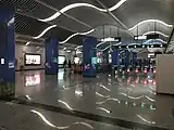 駅改札