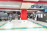 8号線B2F改札階コンコース