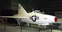 国立アメリカ空軍博物館に展示されているXF-92