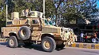 OGPKを装備したRG-31、2011年、コロンビア軍。