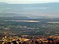 ザイオン国立公園の上空から見るコーラルピンク砂丘