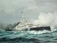 イタリア戦艦「レ・ウンベルト」(1888)