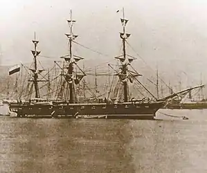 1879年に撮影された写真。