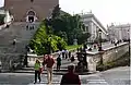 サンタ・マリア教会へ続く階段