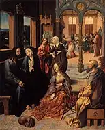 「マルタとマリアの家のキリスト」(1515/1520)アムステルダム国立美術館蔵