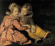 画家の2人の娘たち(1630/1649) 絵画館 (ベルリン)蔵
