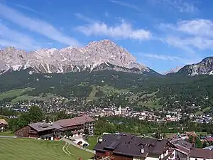 コルティーナ・ダンペッツォの風景