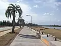 ドゥルセ川の河岸