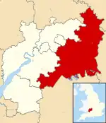 Location of コッツウォルド