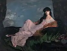 1913年『マチュー・ノアイユ伯爵夫人』（ビルバオ美術館所蔵）