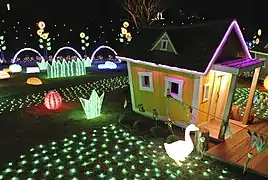 イルミネーションイベント（小屋）