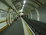 西行きホーム