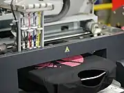近年の柄プリント技術(プリンターによるプリント)
