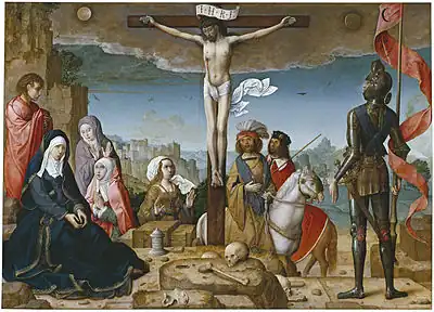 フアン・デ・フランデス『キリストの磔刑』(1509-1518年)