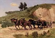 " Sand Wagon"カナダ国立美術館 蔵
