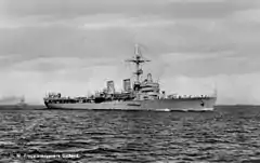 航空巡洋艦時代の写真。