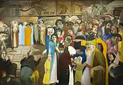 エルサレムの嘆きの壁の入り口 (1904)