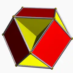 立方半八面体(一様多面体)