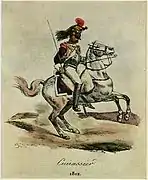 1812年のフランスの胸甲騎兵 (1822)