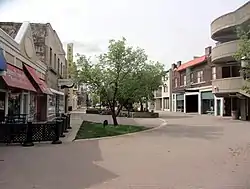 カヤホガフォールズ市中心部