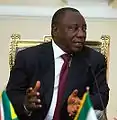 南アフリカシリル・ラマポーザ大統領
