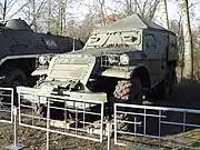 ポーランドで展示されているBTR-152-W