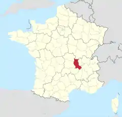 Loireの位置