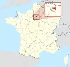 Seine-Saint-Denisの位置