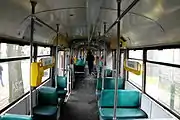 車内（2014年撮影）