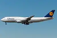 ボーイング 747-8 D-ABYP 「Congraturations! BOEING 747 1500th」