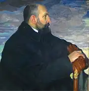 ドミトリー・カルドフスキーの肖像画(1913)  トレチャコフ美術館