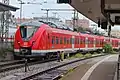 アンスバッハへ向かう1440形電車