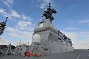 ステルス性を考慮した艦橋構造物