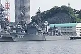 横須賀基地にて