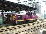 JRF入換動車色2007年4月3日大牟田駅