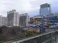台場海浜公園側から見る（2009年3月10日撮影）