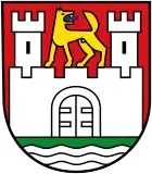 stilisiertes Wappen der Stadt Wolfsburg