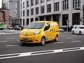 GoGreenの一環で導入された電気自動車(e-NV200)