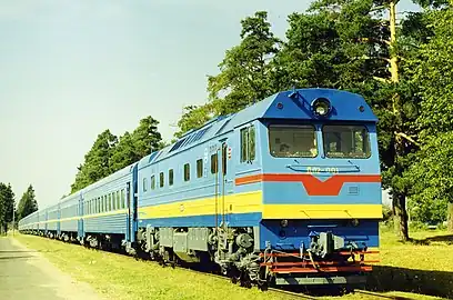 DL2-001 プッシュプル列車