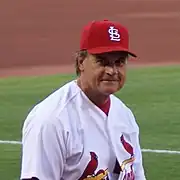 カージナルス監督のトニー・ラルーサ(写真は2007年4月1日撮影)