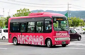 周遊バス専用車両（日野ポンチョ）