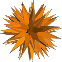 Small hexagrammic hexecontahedron
