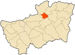 Location of スーク・アフラース