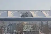 2010年に破損した屋根