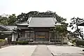 大念寺裏手に大念寺古墳が所在。