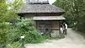 蓼川にある水車小屋