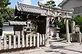 鳥居と神門