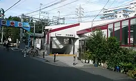 代田橋駅 南口（2008年10月）
