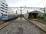 構内を西望(2006年10月)