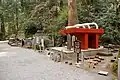 御真殿の高下駄